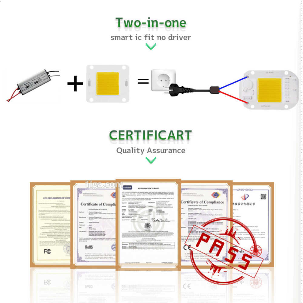 Mata Lampu LED PJU 220V 20 Watt 30 Watt 50 Watt Dengan Fitur Anti Petir - Gambar 7